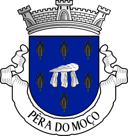 Brasão da freguesia de Pêra do Moço - Pêra do Moço civil parish, coat-of-arms