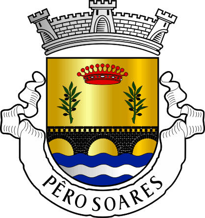 Brasão da antiga freguesia de Pêro Soares - Pêro Soares former civil parish, coat-of-arms Brasão da antiga freguesia de Pêro Soares - Pêro Soares former civil parish, coat-of-arms