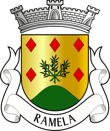 Brasão da freguesia de Ramela - Ramela civil parish, coat-of-arms Brasão da freguesia de Ramela - Ramela civil parish, coat-of-arms