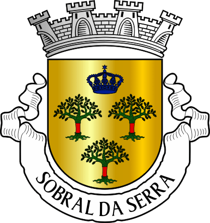 Brasão da freguesia de Sobral da Serra - Sobral da Serra civil parish, coat-of-arms
