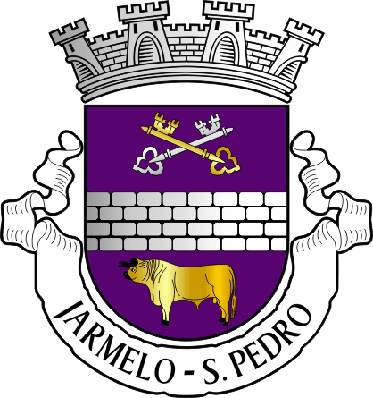 Brasão da antiga freguesia de Jarmelo (São Pedro) - Jarmelo (São Pedro) former civil parish, coat-of-arms Brasão da antiga freguesia de Jarmelo (São Pedro) - Jarmelo (São Pedro) former civil parish, coat-of-arms