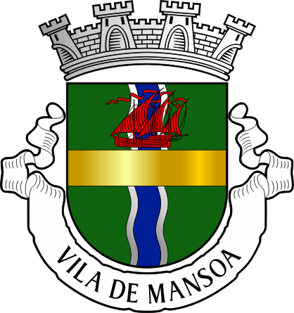 Brasão do Concelho de Mansoa - Mansoa municipal coat-of-arms Brasão do Concelho de Mansoa - Mansoa municipal coat-of-arms