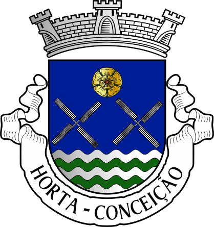 Brasão da freguesia da Horta (Conceição) - Horta (Conceição) civil parish, coat-of-arms Brasão da freguesia da Horta (Conceição) - Horta (Conceição) civil parish, coat-of-arms