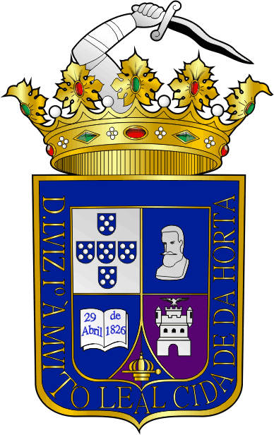 Brasão do Município da Horta - Horta municipal coat-of-arms Brasão do Município da Horta - Horta municipal coat-of-arms