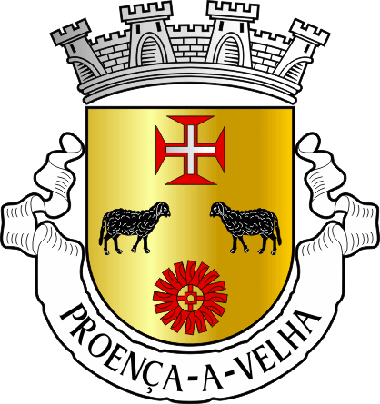 Brasão da freguesia de Proença-a-Velha - Proença-a-Velha civil parish, coat-of-arms