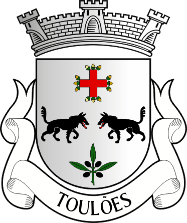 Brasão da freguesia de Toulões - Toulões civil parish, coat-of-arms Brasão da freguesia de Toulões - Toulões civil parish, coat-of-arms
