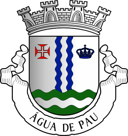 Brasão da freguesia de Água de Pau - Água de Pau civil parish, coat-of-arms
