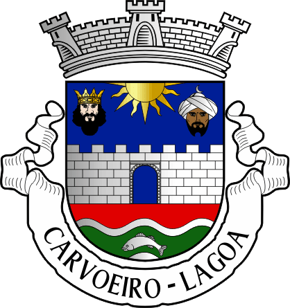 Brasão da antiga freguesia de Carvoeiro - Carvoeiro former civil parish, coat-of-arms Brasão da antiga freguesia de Carvoeiro - Carvoeiro former civil parish, coat-of-arms