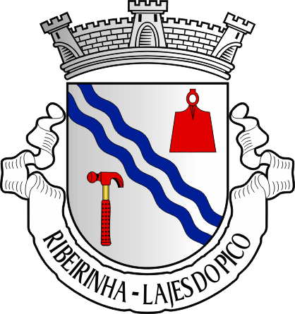 Brasão da freguesia de Ribeirinha - Ribeirinha civil parish, coat-of-arms Brasão da freguesia de Ribeirinha - Ribeirinha civil parish, coat-of-arms