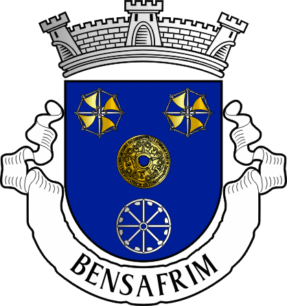 Brasão da antiga freguesia de Bensafrim - Bensafrim former civil parish, coat-of-arms Brasão da antiga freguesia de Bensafrim - Bensafrim former civil parish, coat-of-arms