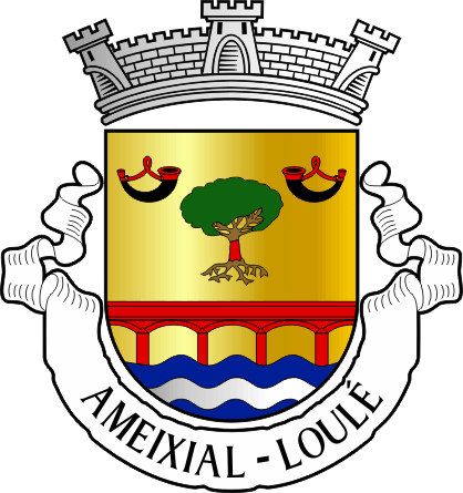 Brasão da freguesia de Ameixial - Ameixial civil parish, coat-of-arms