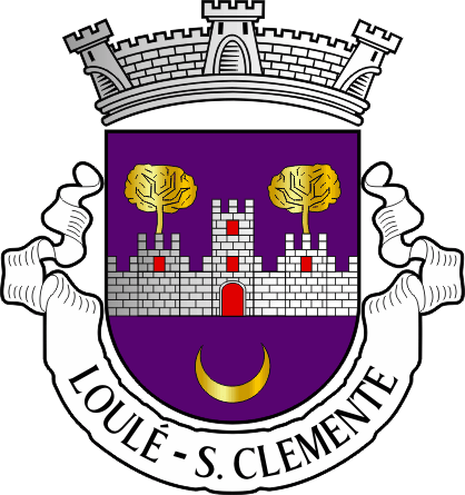 Brasão da freguesia de Loulé (São Clemente) - Loulé (São Clemente) civil parish, coat-of-arms Brasão da freguesia de Loulé (São Clemente) - Loulé (São Clemente) civil parish, coat-of-arms