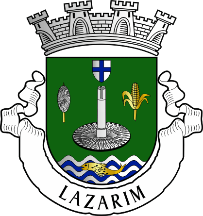 Brasão da freguesia de Lazarim - Lazarim civil parish, coat-of-arms Brasão da freguesia de Lazarim - Lazarim civil parish, coat-of-arms