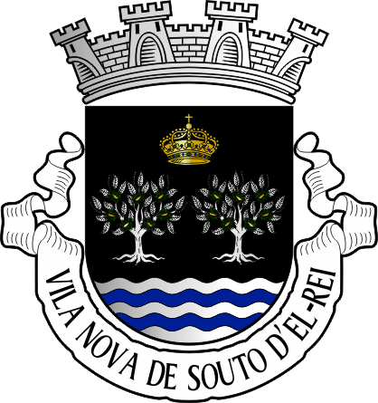 Brasão da freguesia de Vila Nova de Souto D'El-Rei - Vila Nova de Souto D'El-Rei civil parish, coat-of-arms