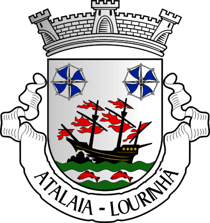 Brasão da antiga freguesia de Atalaia - Atalaia former civil parish, coat-of-arms Brasão da antiga freguesia de Atalaia - Atalaia former civil parish, coat-of-arms