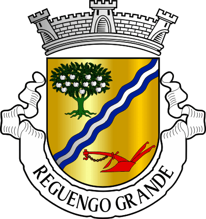 Brasão da freguesia de Reguengo Grande - Reguengo Grande civil parish, coat-of-arms Brasão da freguesia de Reguengo Grande - Reguengo Grande civil parish, coat-of-arms