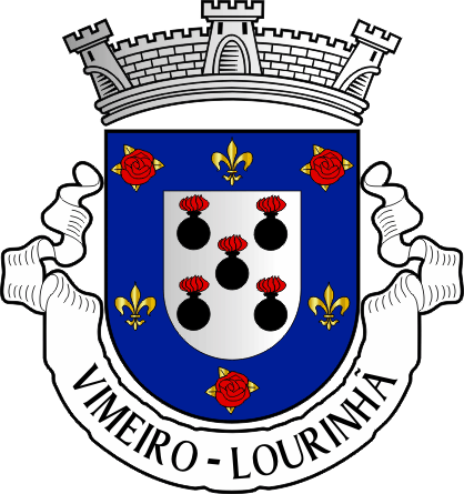 Brasão da freguesia de Vimeiro - Vimeiro civil parish, coat-of-arms Brasão da freguesia de Vimeiro - Vimeiro civil parish, coat-of-arms
