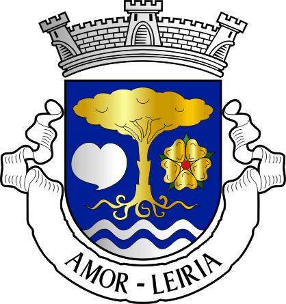 Brasão da freguesia de Amor - Amor civil parish, coat-of-arms
