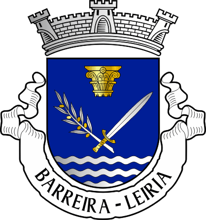 Brasão da antiga freguesia de Barreira - Barreira former civil parish, coat-of-arms Brasão da antiga freguesia de Barreira - Barreira former civil parish, coat-of-arms
