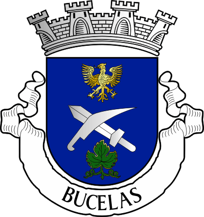 Brasão da freguesia de Bucelas - Bucelas civil parish, coat-of-arms Brasão da freguesia de Bucelas - Bucelas civil parish, coat-of-arms