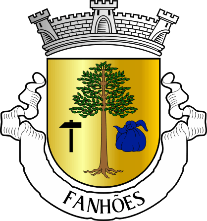 Brasão da freguesia de Fanhões - Fanhões civil parish, coat-of-arms Brasão da freguesia de Fanhões - Fanhões civil parish, coat-of-arms