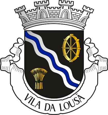 Brasão do Município da Lousã - Lousã municipal coat-of-arms Brasão do Município da Lousã - Lousã municipal coat-of-arms