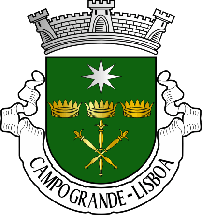 Brasão da antiga freguesia de Campo Grande - Campo Grande former civil parish, coat-of-arms Brasão da antiga freguesia de Campo Grande - Campo Grande former civil parish, coat-of-arms