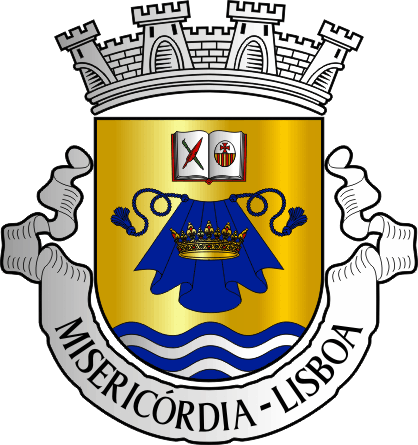 Brasão da Freguesia da Misericórdia - Misericórdia civil parish, coat-of-arms