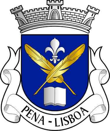 Brasão da antiga freguesia da Pena - Pena former civil parish, coat-of-arms Brasão da antiga freguesia da Pena - Pena former civil parish, coat-of-arms