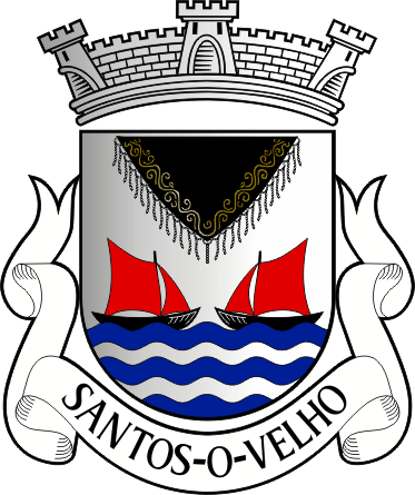 Brasão da antiga freguesia de Santos-o-Velho - Santos-o-Velho former civil parish, coat-of-arms Brasão da antiga freguesia de Santos-o-Velho - Santos-o-Velho former civil parish, coat-of-arms
