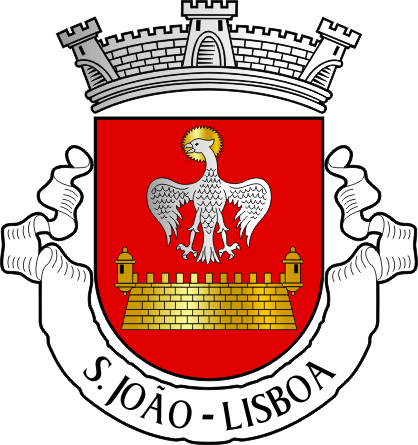 Brasão da antiga freguesia de São João - São João former civil parish, coat-of-arms Brasão da antiga freguesia de São João - São João former civil parish, coat-of-arms