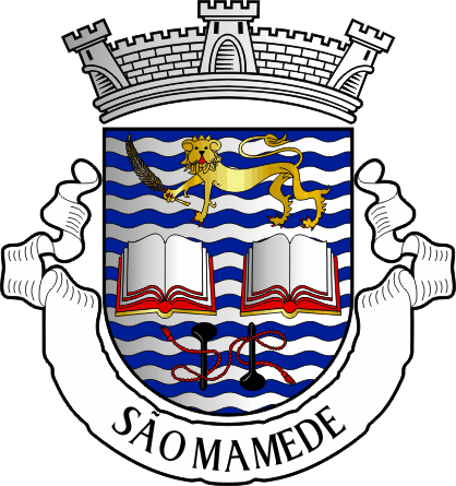 Brasão da antiga freguesia de São Mamede - São Mamede former civil parish, coat-of-arms Brasão da antiga freguesia de São Mamede - São Mamede former civil parish, coat-of-arms