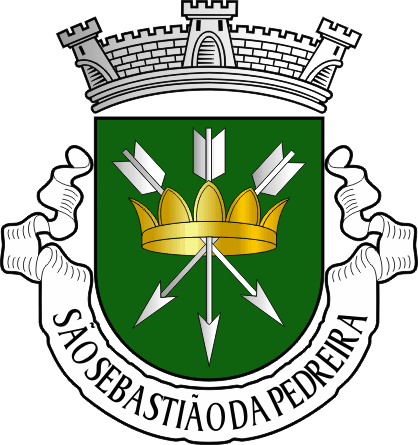 Brasão da antiga freguesia de São Sebastião da Pedreira - São Sebastião da Pedreira former civil parish, coat-of-arms Brasão da antiga freguesia de São Sebastião da Pedreira - São Sebastião da Pedreira former civil parish, coat-of-arms