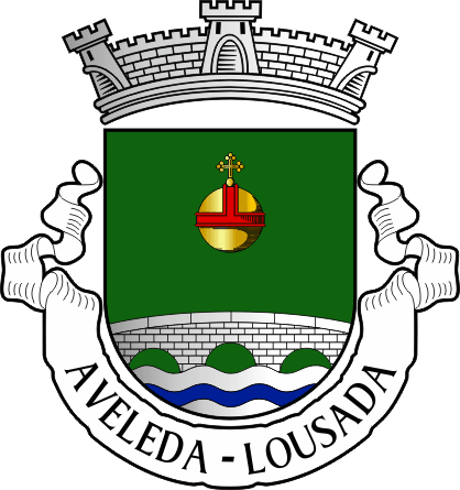 Brasão da freguesia de Aveleda - Aveleda civil parish, coat-of-arms