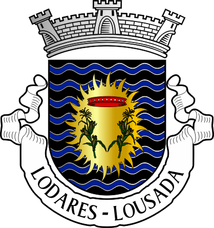 Brasão da freguesia de Lodares - Lodares civil parish, coat-of-arms Brasão da freguesia de Lodares - Lodares civil parish, coat-of-arms