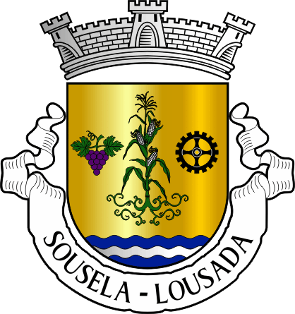 Brasão da freguesia de Sousela - Sousela civil parish, coat-of-arms Brasão da freguesia de Sousela - Sousela civil parish, coat-of-arms