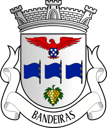 Brasão da freguesia de Bandeiras - Bandeiras civil parish, coat-of-arms