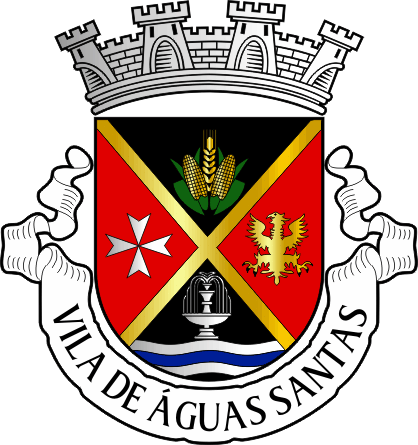 Brasão da freguesia de Águas Santas - Águas Santas civil parish, coat-of-arms Brasão da freguesia de Águas Santas - Águas Santas civil parish, coat-of-arms