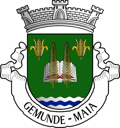 Brasão da antiga freguesia de Gemunde - Gemunde former civil parish, coat-of-arms Brasão da antiga freguesia de Gemunde - Gemunde former civil parish, coat-of-arms
