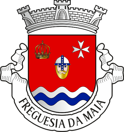 Brasão da antiga freguesia da Maia - Maia former civil parish, coat-of-arms Brasão da antiga freguesia da Maia - Maia former civil parish, coat-of-arms