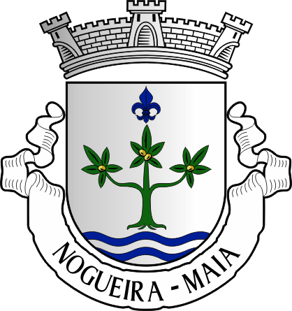 Brasão da antiga freguesia de Nogueira - Nogueira former civil parish, coat-of-arms Brasão da antiga freguesia de Nogueira - Nogueira former civil parish, coat-of-arms