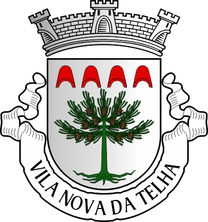 Brasão da freguesia de Vila Nova da Telha - Vila Nova da Telha civil parish, coat-of-arms Brasão da freguesia de Vila Nova da Telha - Vila Nova da Telha civil parish, coat-of-arms