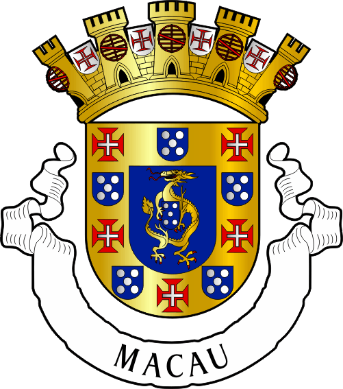 Proposta para o brasão da colónia de Macau - Macao Colony coat-of-arms proposal Proposta para o brasão da colónia de Macau - Macao Colony coat-of-arms proposal