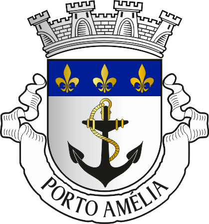 Brasão do Concelho de Porto Amélia - Porto Amélia municipal coat-of-arms Brasão do Concelho de Porto Amélia - Porto Amélia municipal coat-of-arms
