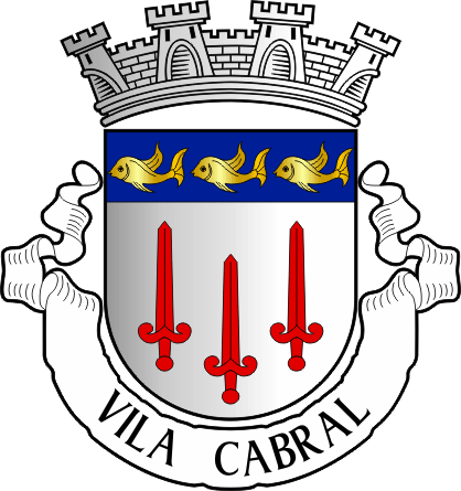Brasão do Concelho de Vila Cabral - Vila Cabral municipal coat-of-arms Brasão do Concelho de Vila Cabral - Vila Cabral municipal coat-of-arms