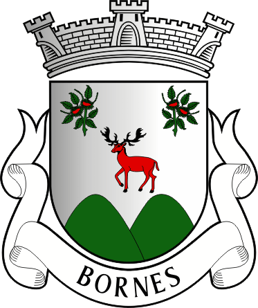 Brasão da antiga freguesia de Bornes - Bornes former civil parish, coat-of-arms Brasão da antiga freguesia de Bornes - Bornes former civil parish, coat-of-arms