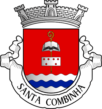 Brasão da antiga freguesia de Santa Combinha - Santa Combinha former civil parish, coat-of-arms Brasão da antiga freguesia de Santa Combinha - Santa Combinha former civil parish, coat-of-arms