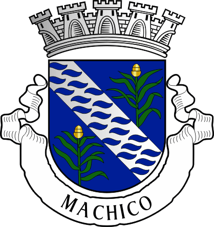 Brasão do Município de Machico - Machico municipal coat-of-arms Brasão do Município de Machico - Machico municipal coat-of-arms
