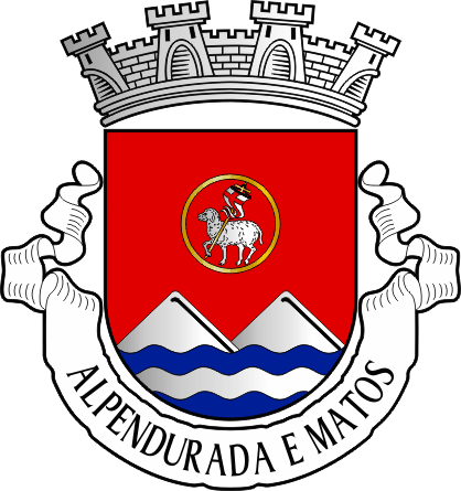Brasão da antiga freguesia de Alpendorada e Matos - Alpendorada and Matos former civil parish, coat-of-arms Brasão da antiga freguesia de Alpendorada e Matos - Alpendorada and Matos former civil parish, coat-of-arms