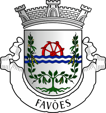 Brasão da antiga freguesia de Favões - Favões former civil parish, coat-of-arms